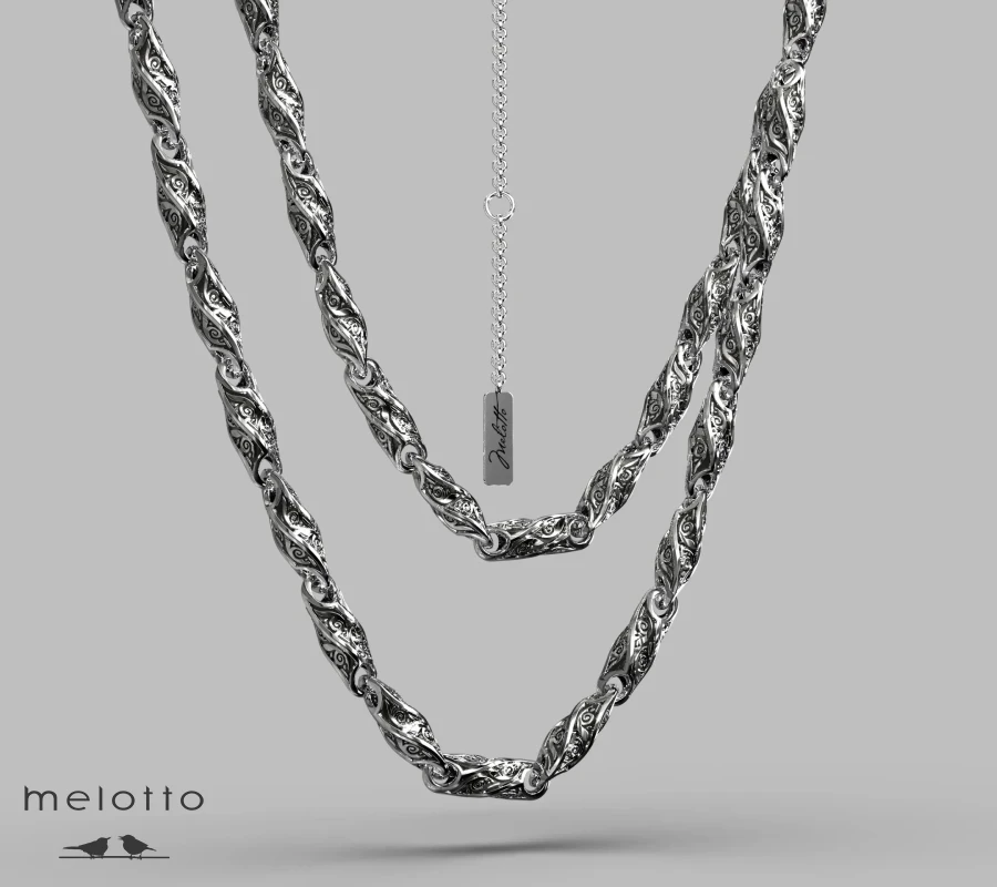 Мужская цепь Нептун