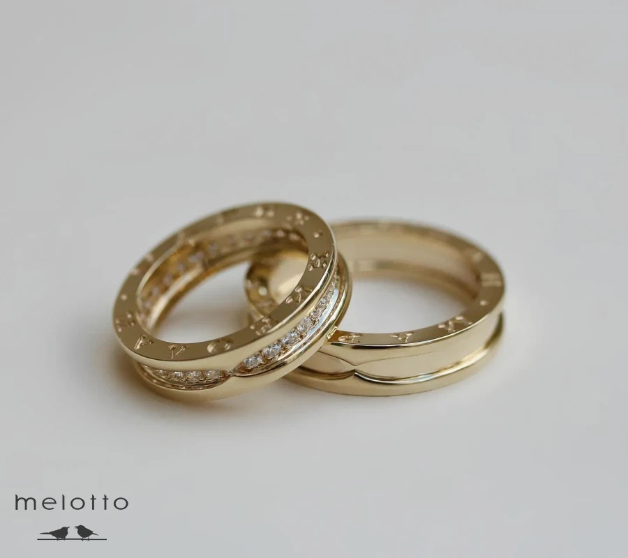 Обручальные кольца с гравировкой