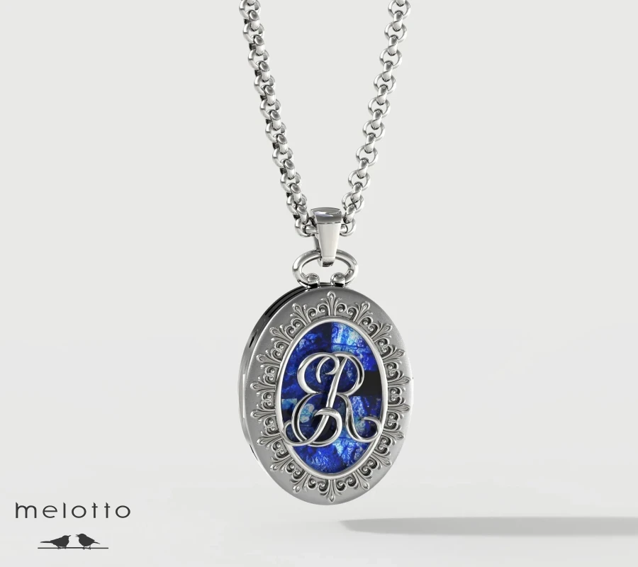 Кулон с лазуритом