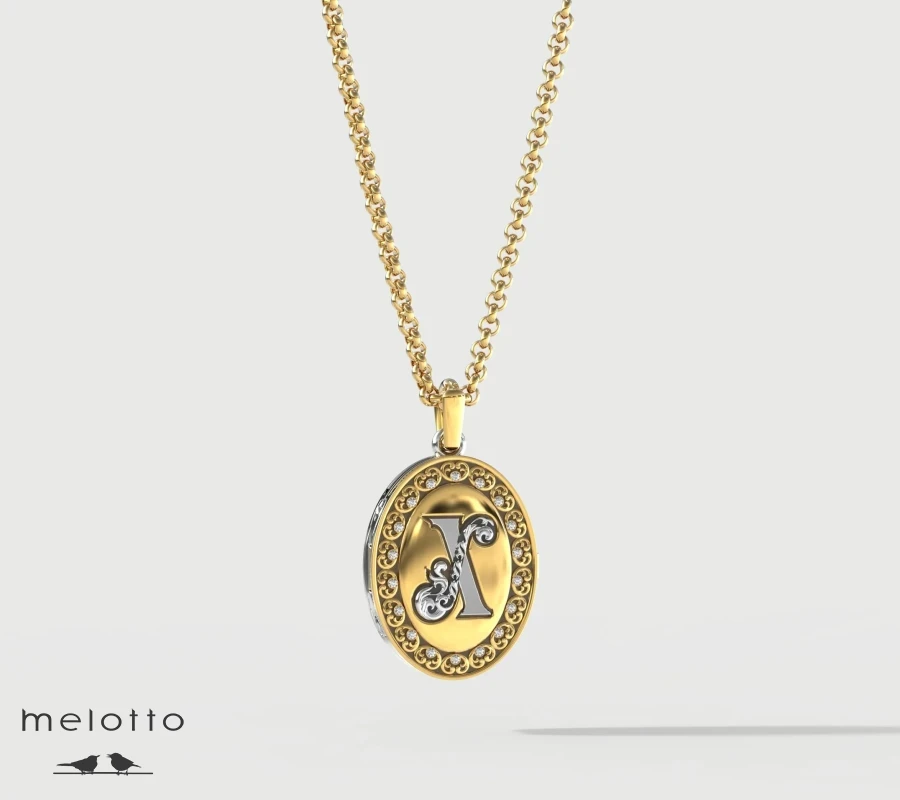 Медальон под фотографии «Винтаж»