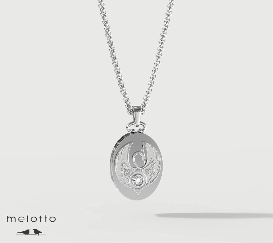 Медальон на рождение