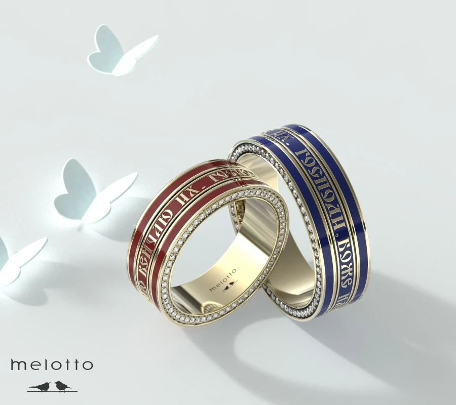 Венчальные кольца «Милотто»