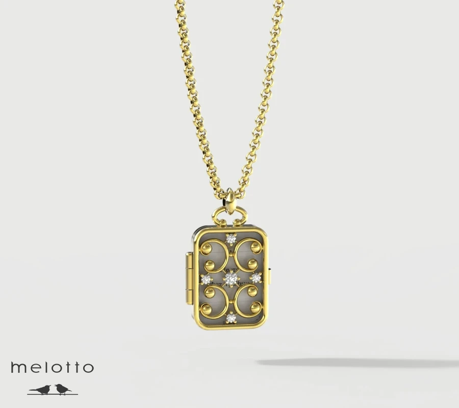 Медальон под фотогравировку