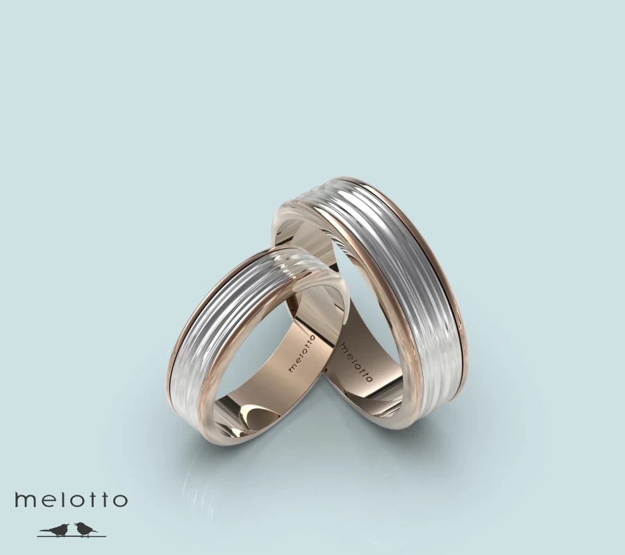 Стильные обручальные кольца «Модена»