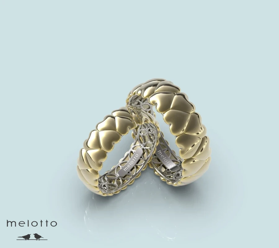 Парные обручальные кольца «Soul»