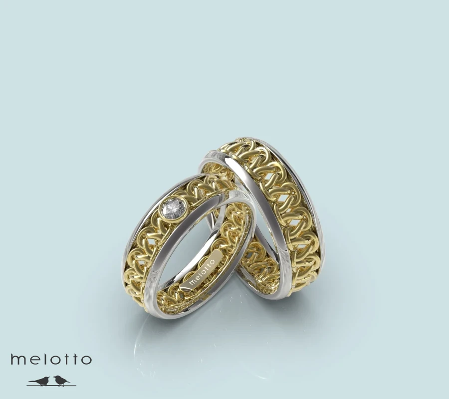 Модные обручальные кольца