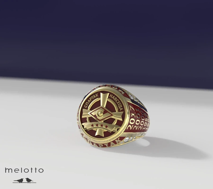 Футбольное кольцо "Спартак"