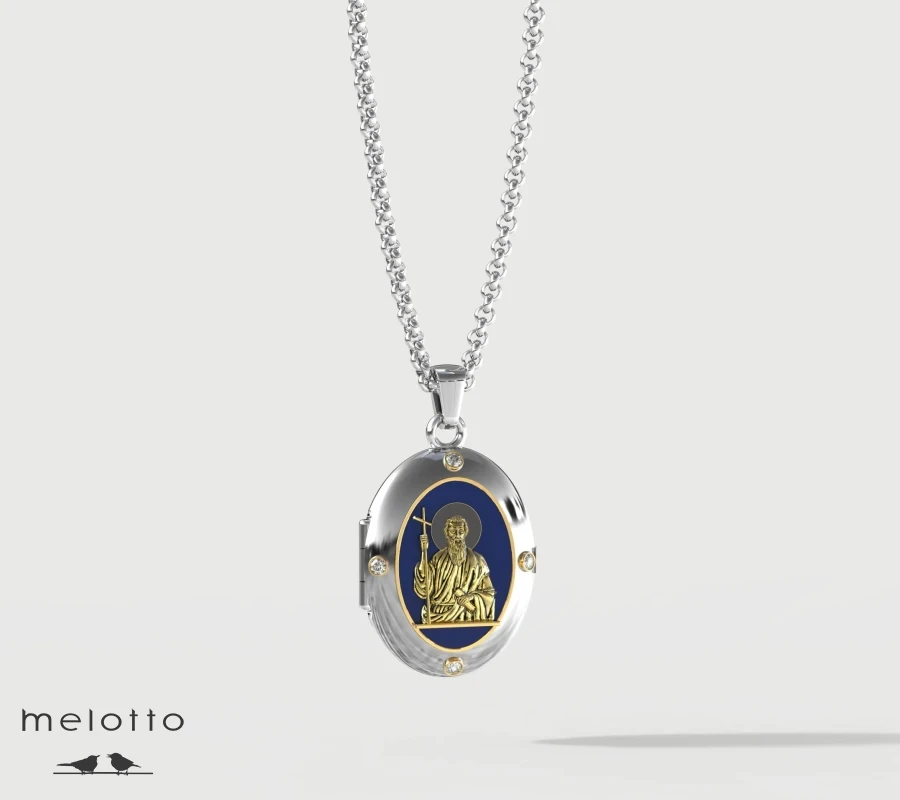 Медальон с Ликом Святого