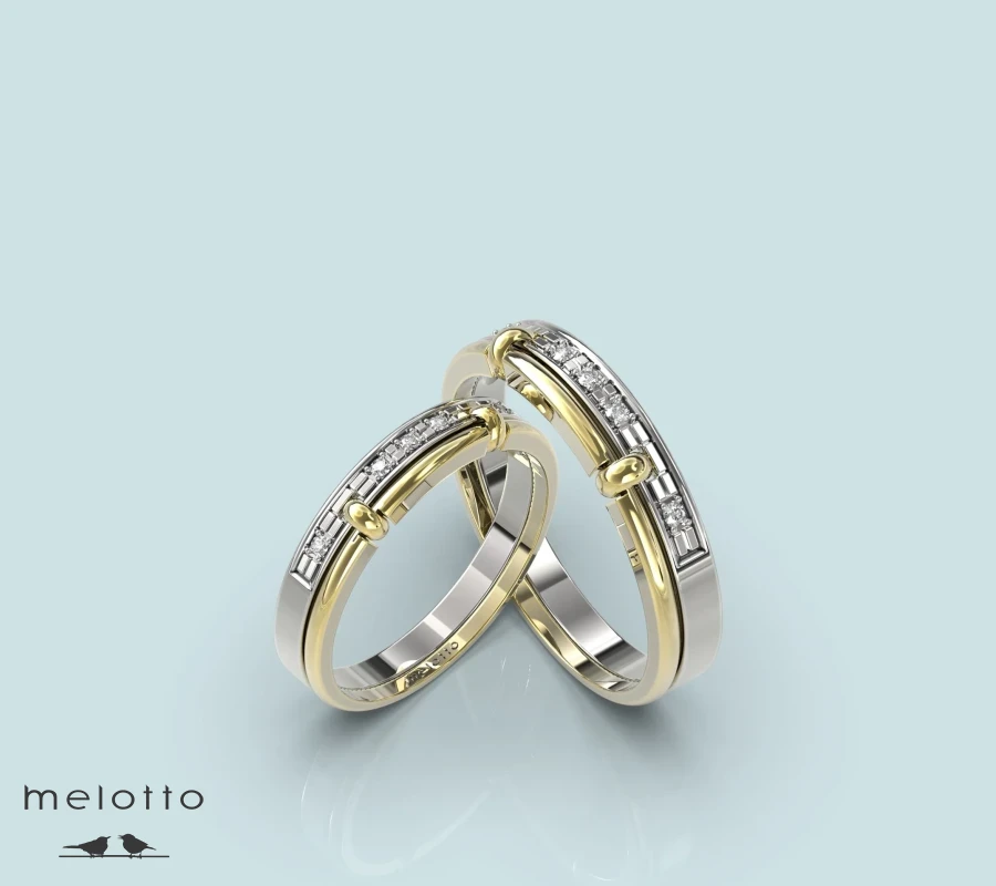 Подвижные обручальные кольца