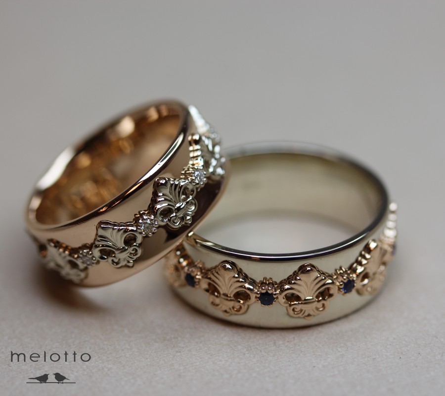 Обручальные кольца с геральдикой