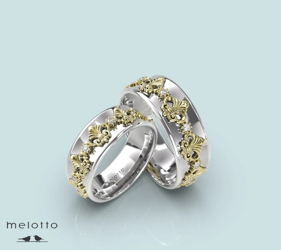 Обручальные кольца с геральдикой