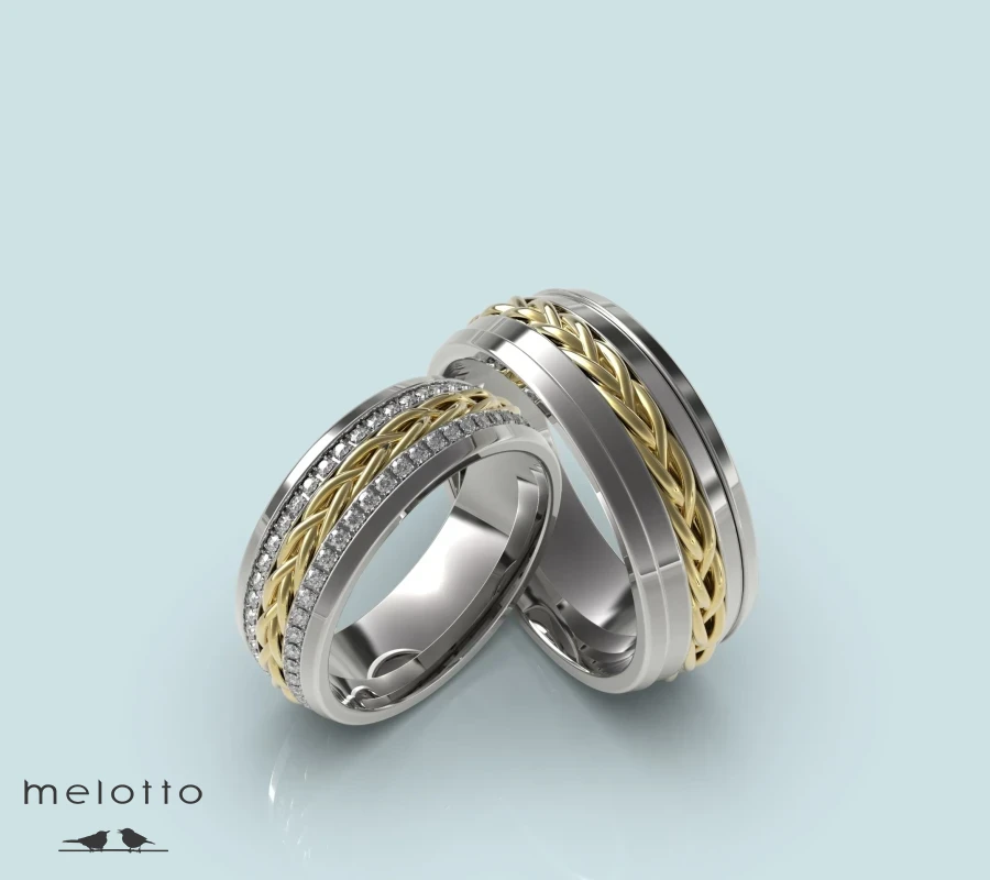 Обручальные кольца индивидуального дизайна