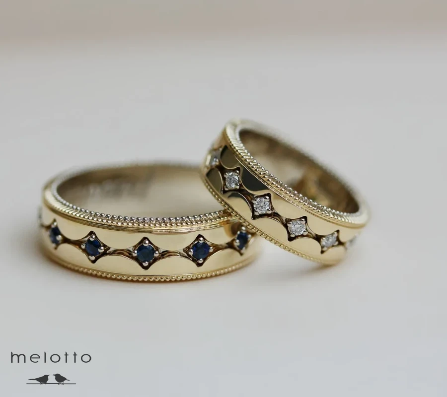 Обручальные кольца «Роскошь»