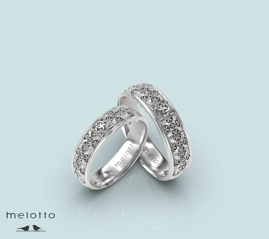 Винтажные обручальные кольца «Свадебник»