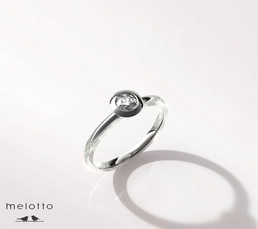 Женское обручальное кольцо «Бриллиант»