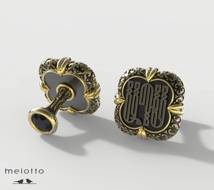 Персонализированная запонка