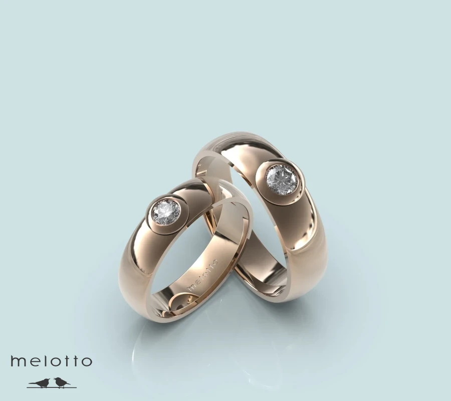 Обручальные кольца «Bright radiance»