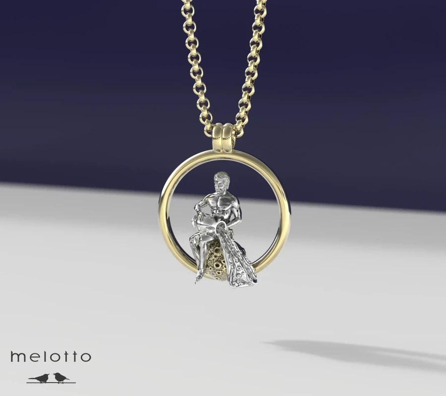 Мужской кулон