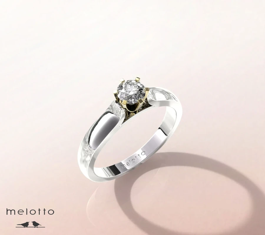 Кольцо для помолвки  «Le diamant»