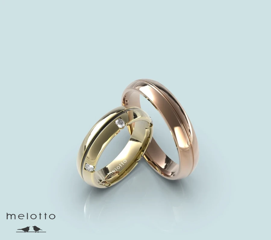 Классические свадебные кольца