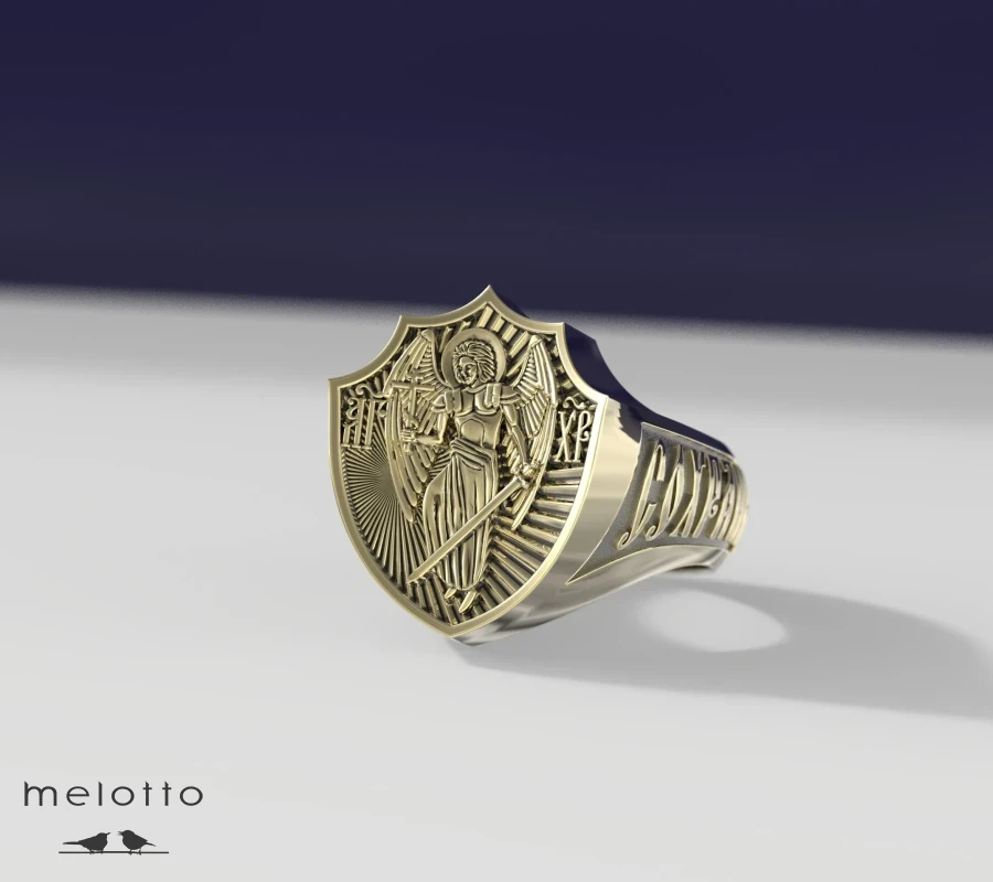 Славянское мужское кольцо