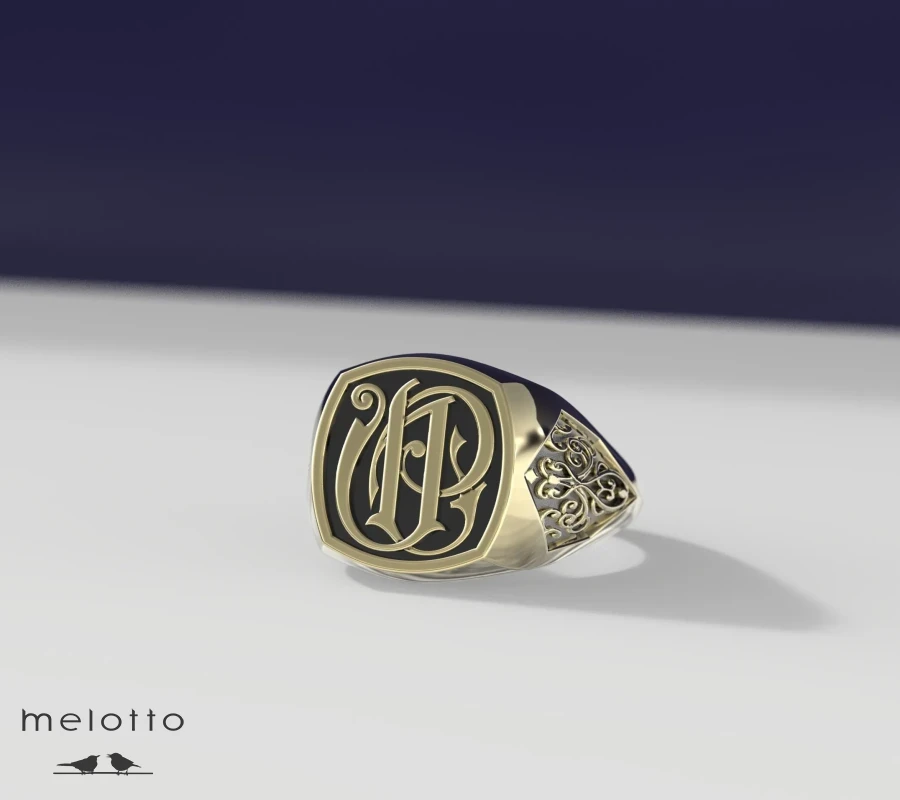 Золотая печатка