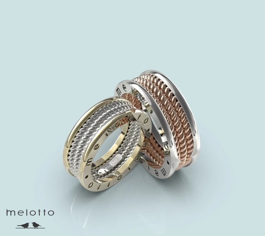 Дизайнерские свадебные кольца