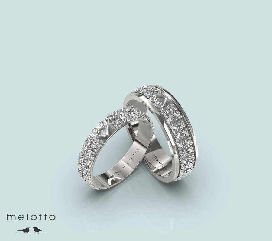 Обручальные кольца «Золотое сердце»