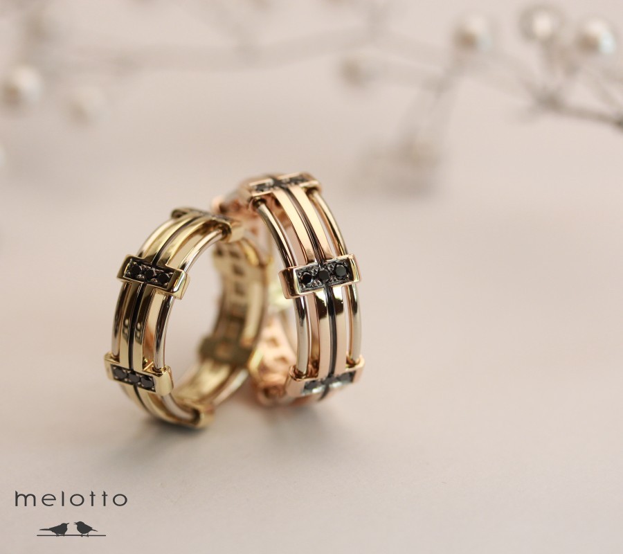 Обручальные кольца «Инь и Янь»