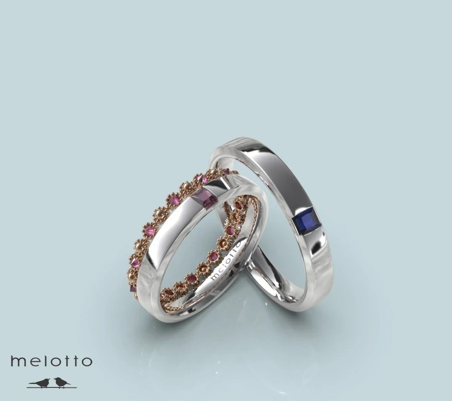 Необычные обручальные кольца