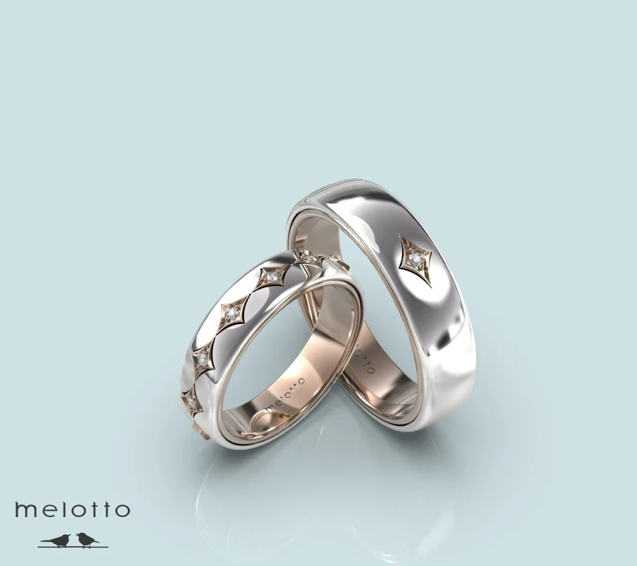 Авторские обручальные кольца