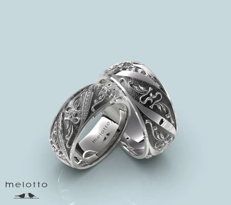 Винтажные обручальные кольца