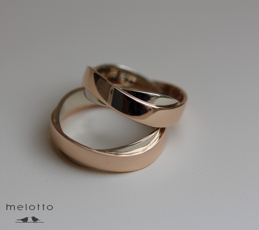 Обручальные кольца «Сплетение судеб»