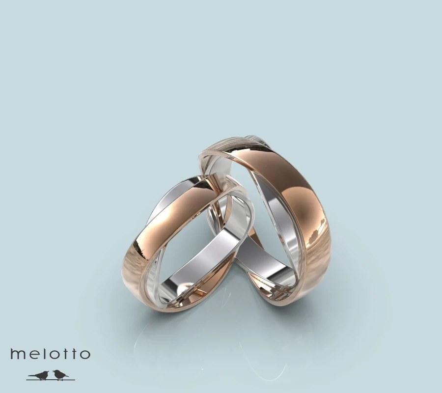 Обручальные кольца «Сплетение судеб»