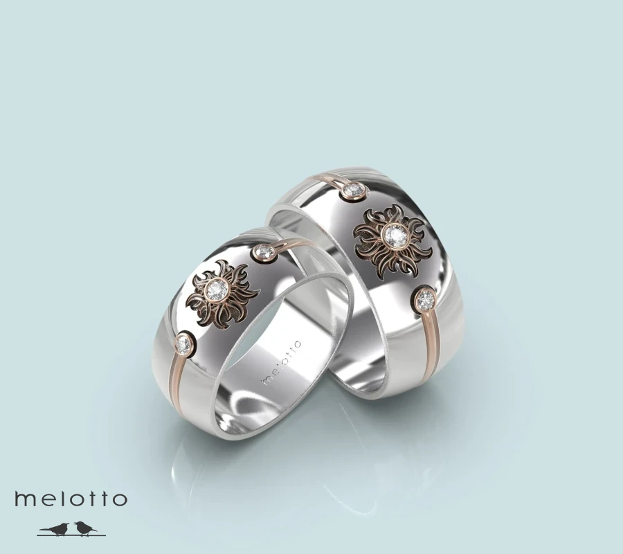 Обручальные кольца «Under the Sun»