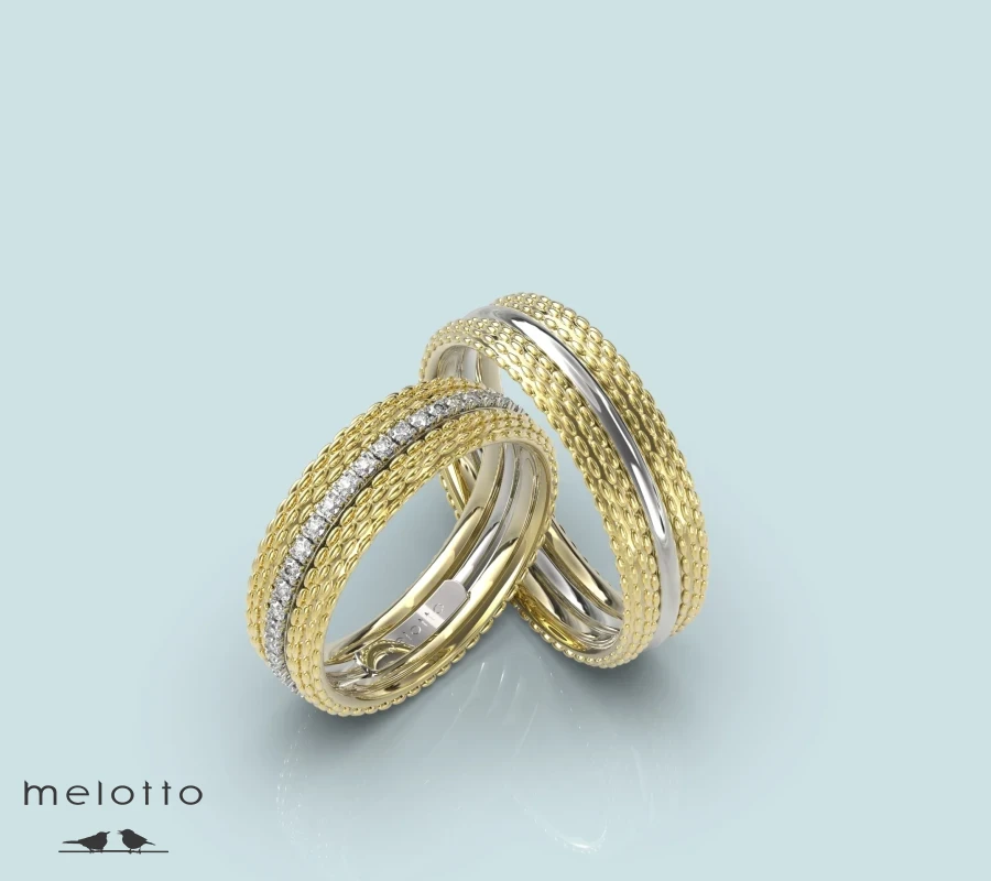 Обручальные кольца «Honey Lines»