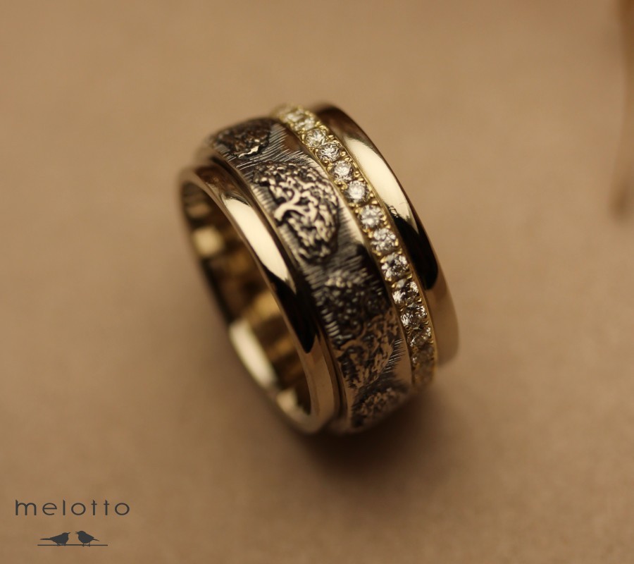 Обручальные кольца с деревом жизни