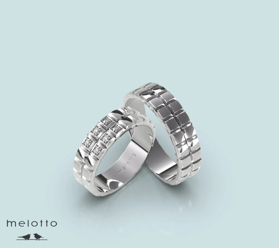 Обручальные кольца «White chocolate»