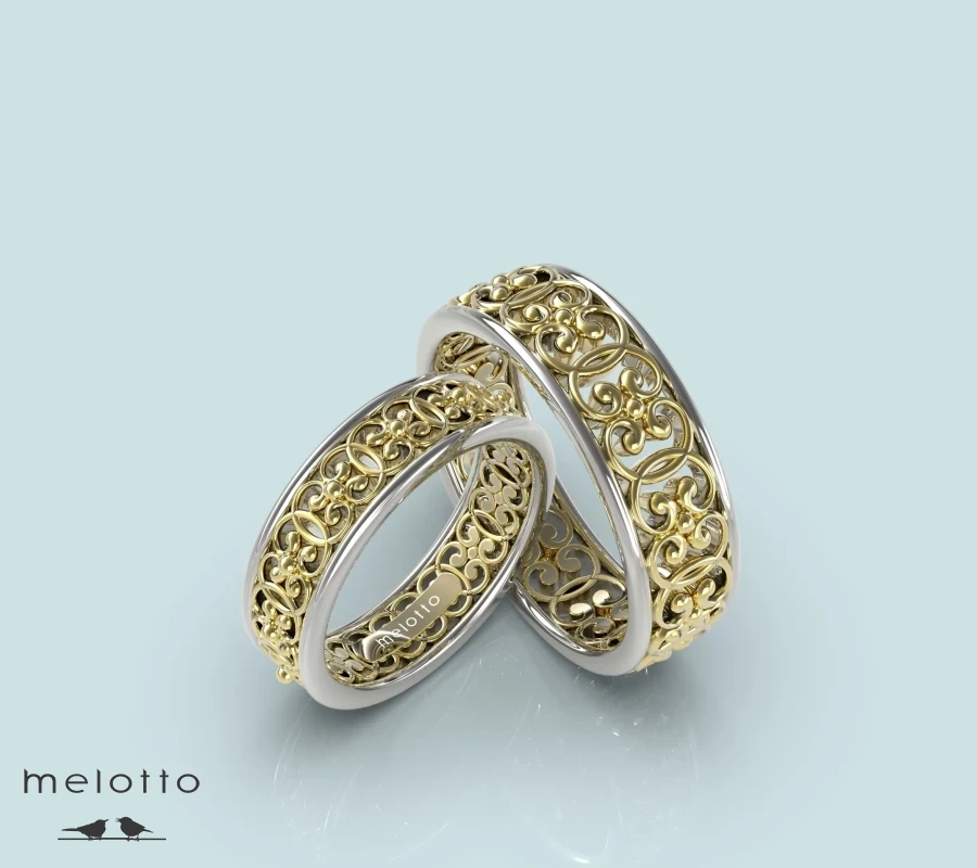 Обручальные кольца «Braided pattern»
