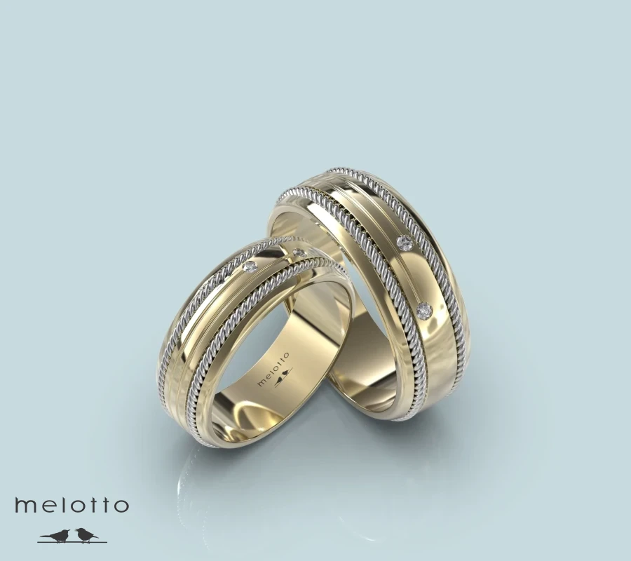 Обручальные кольца «Golden play»