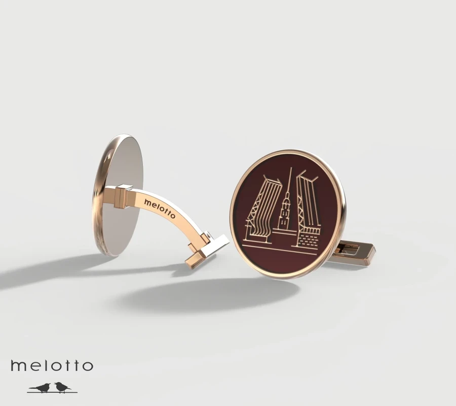 Запонки из золота Санкт-Петербург