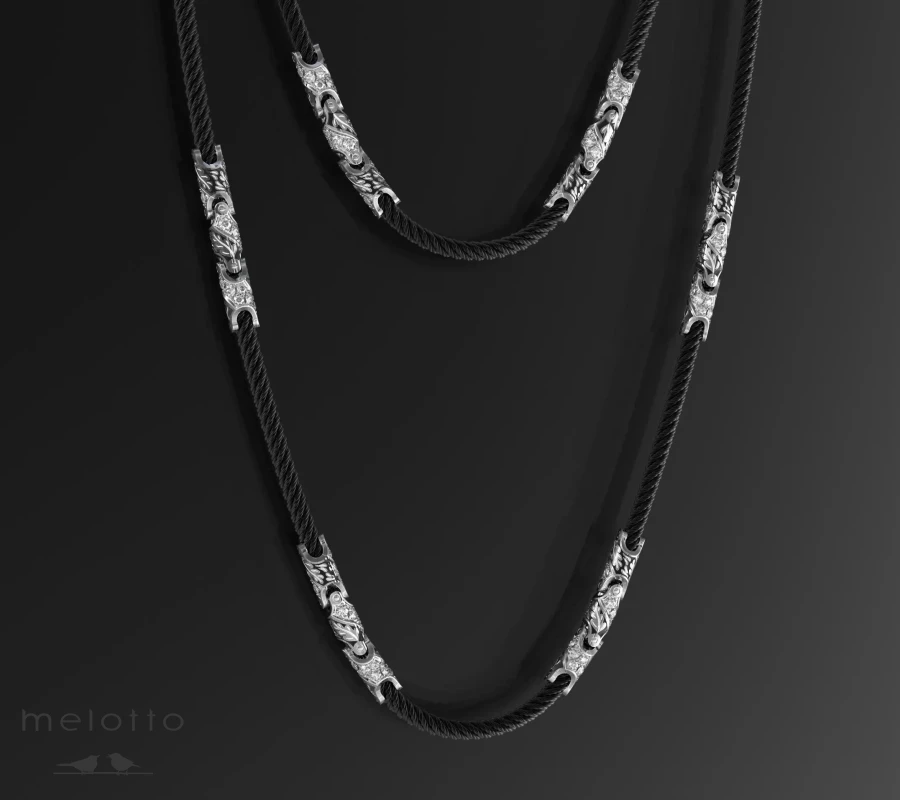 Шелковый шнур для подвески «Melotto»