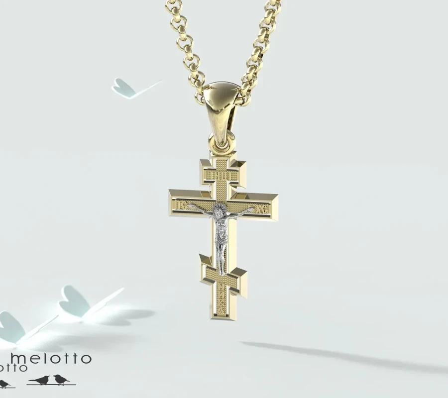 Золотой крестик