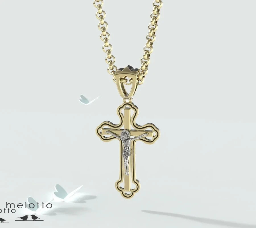 Крест из золота