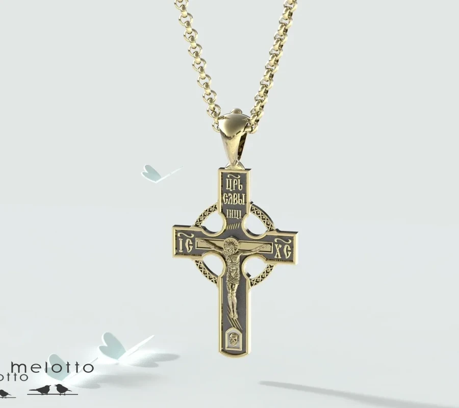 Нательный православный крест