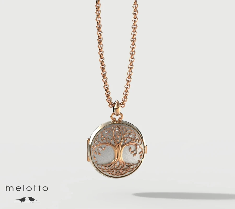 Круглый медальон «Древо Жизни»