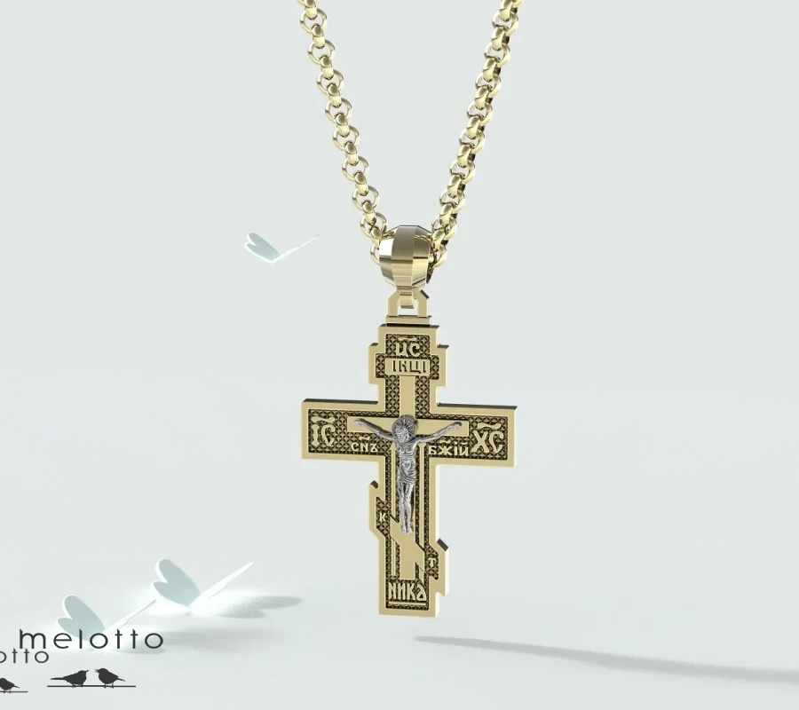 Золотой крест на заказ