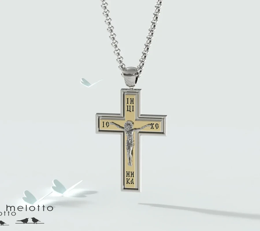 Православный крест из золота