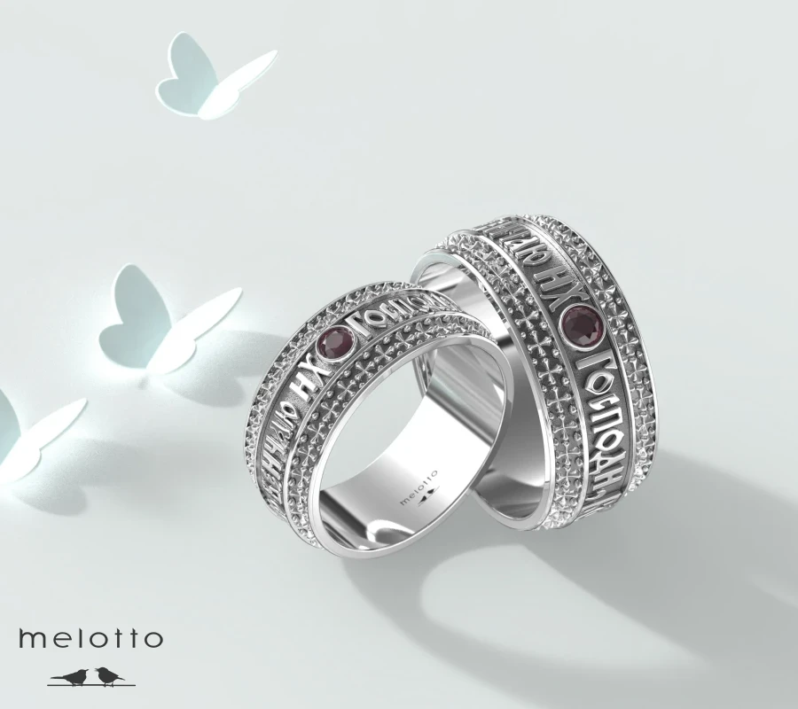 Широкие венчальные кольца