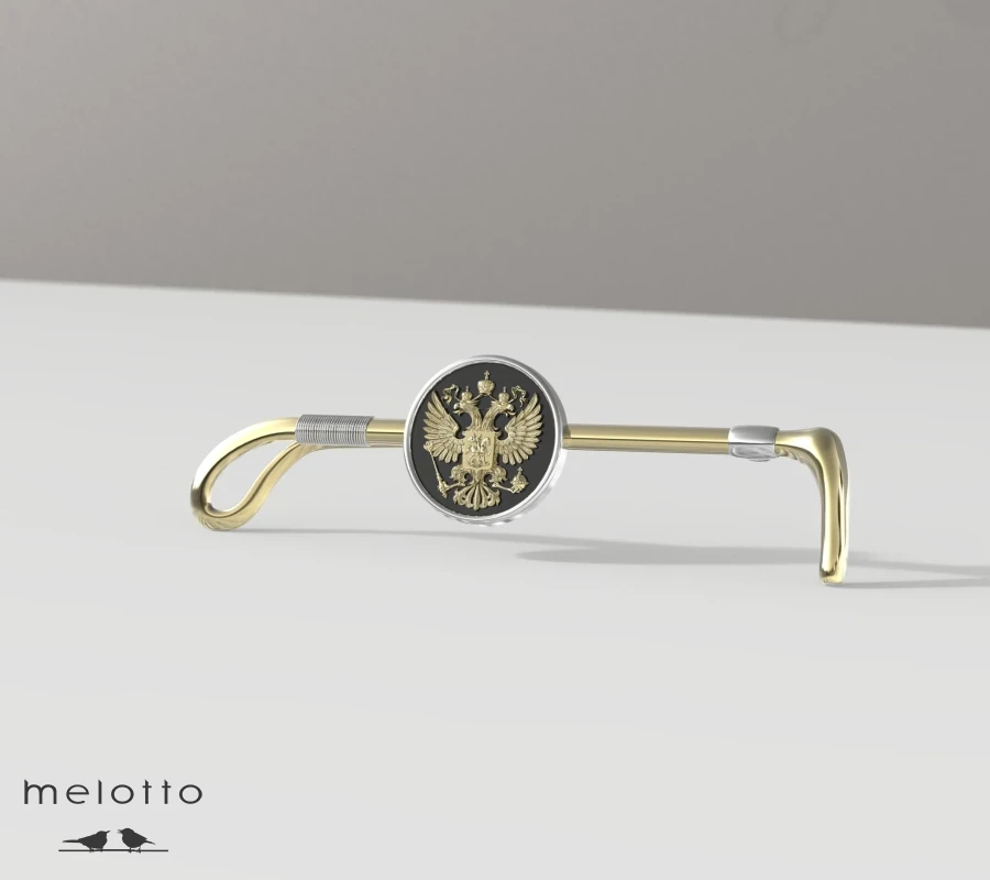 Зажим для галстука с гербом
